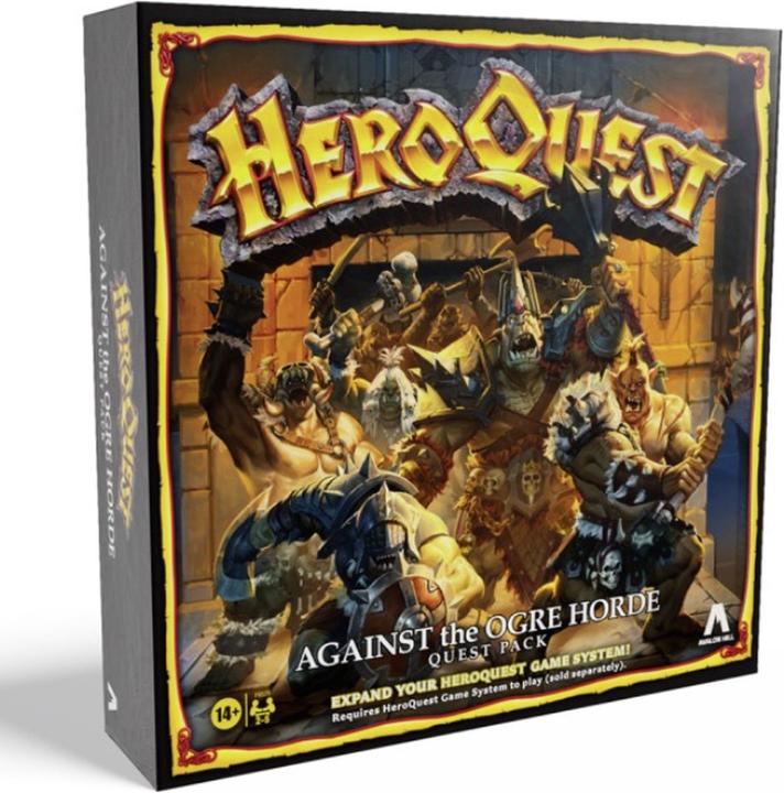 Produktbild Hasbro HeroQuest Brettspiel-Erweiterung Against the Orge Horde Abenteuerpack *Englische Version* (Englisch)
