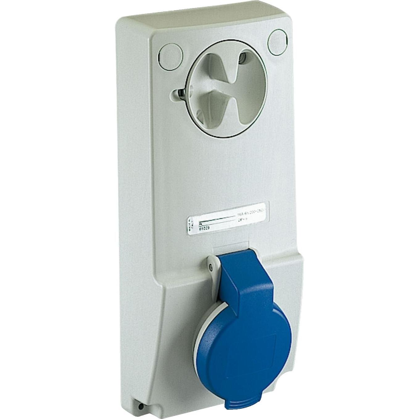 Schneider Electric, Steckdose, SE 82032 Anbausteckdose Verrieg. Ip44 16A 230V 4P