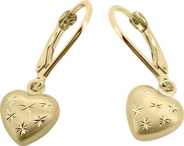 Image du produit JGZ Créoles coeur (Or jaune 9 carats)