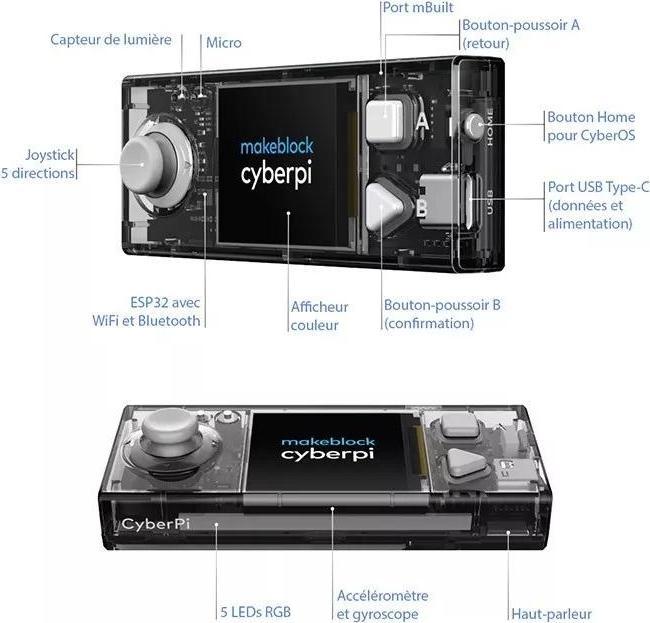 Image du produit Makeblock Kit CyberPi Go