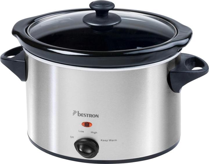 Produktbild Bestron ASC350 Schongarer, Edelstahl