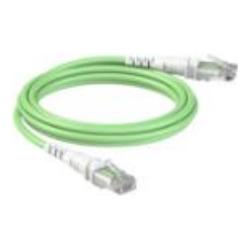 PatchSee THEPATCHCORD Cat6A RJ45 Patch cable U/UTP lime - 2.7m (U/UTP, CAT6a, 2.70 m), Netzwerkkabel