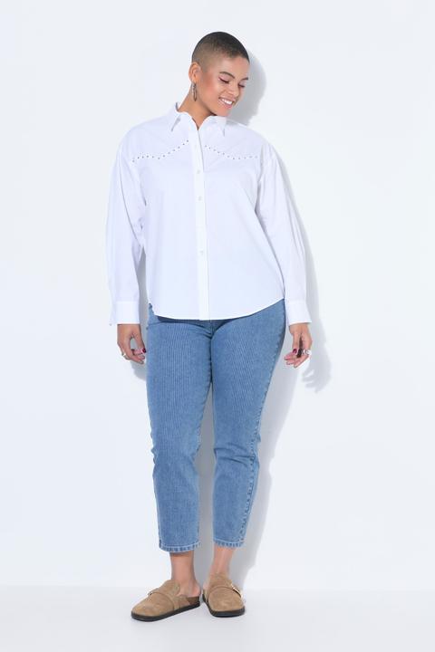 Immagine prodotto Studio Untold Camicia dal taglio oversize con rivetti decorativi (42, 44)