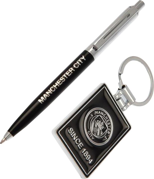 Actual product image Manchester City FC Pen and key fob set
