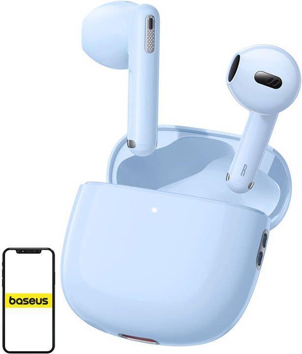 Produktbild Baseus Earphones TWS Bowie WX5 (blue) (ANC, 6.50 h, Kabellos)