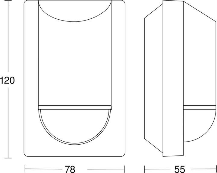 Actual product image Steinel Surface mounted motion detector IS2180 (12 m)
