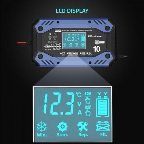 Actual product image Qoltec 52482 (12V, 24V, 10 A)