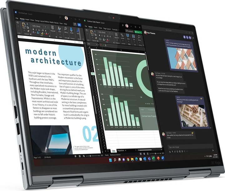 Produktbild Lenovo ThinkPad X1 Yoga Gen 8 (14", Intel Core i7-1355U, 16 GB, 512 GB, Eng. Int.)