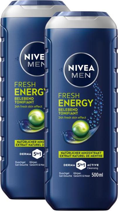 Produktbild NIVEA MEN Energy duo (500 ml)