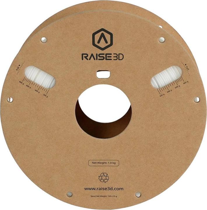 Immagine prodotto Raise3D Filamento Hyper Speed PLA bianco 1,0 kg 1,75 mm (PLA, 1.75 mm, 1000 g)