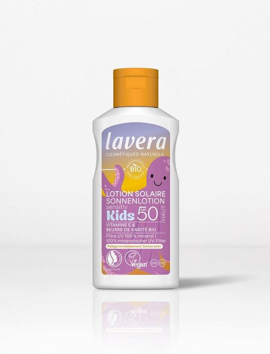 Produktbild Lavera Kids sensitiv (Sonnencreme, SPF 50, 100 ml)