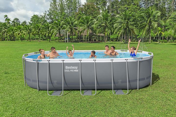Produktbild Bestway Oval Frame Pool Set (549 x 274 x 122 cm)
