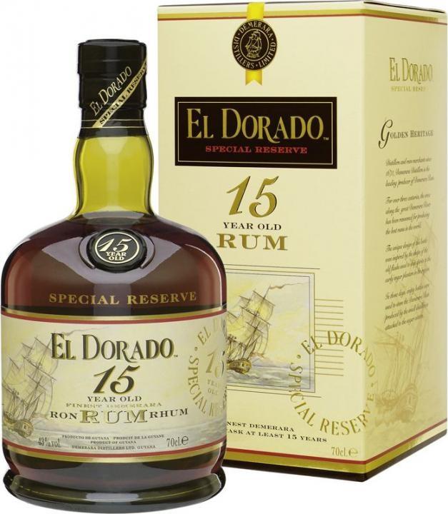 Actual product image El Dorado Special Reserve Demerara Rum (1 x 70 cl)
