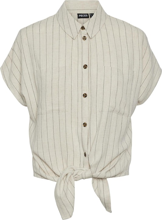 Produktbild Pieces PCVINSTY Bluse aus Leinengemisch (XS)