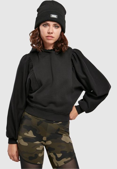 Actual product image Urban Classics Ladies Organic Gathering Batwing Hoody - 13453 (L)