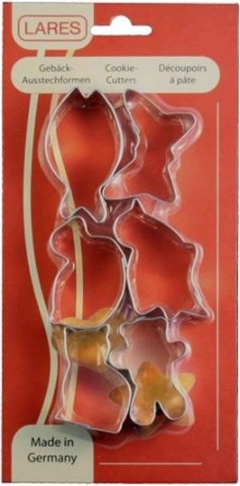 Lares Keksausstecher Tiere Weissblech