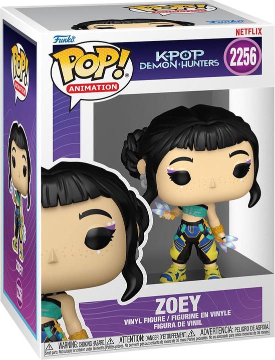 Produktbild Funko KPop Demon Hunters - Zoey, Huntrix 2256 POP Animation