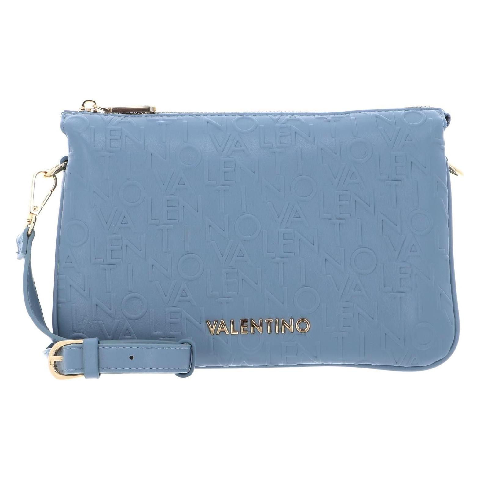 Valentino, Damen, Handtasche, Schoudertas Relax Pochette Avion Blauwgrijs, Blau