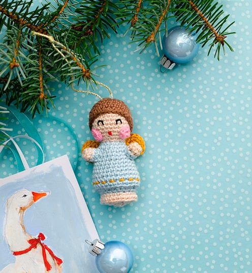 Actual product image Crochet tree decorations