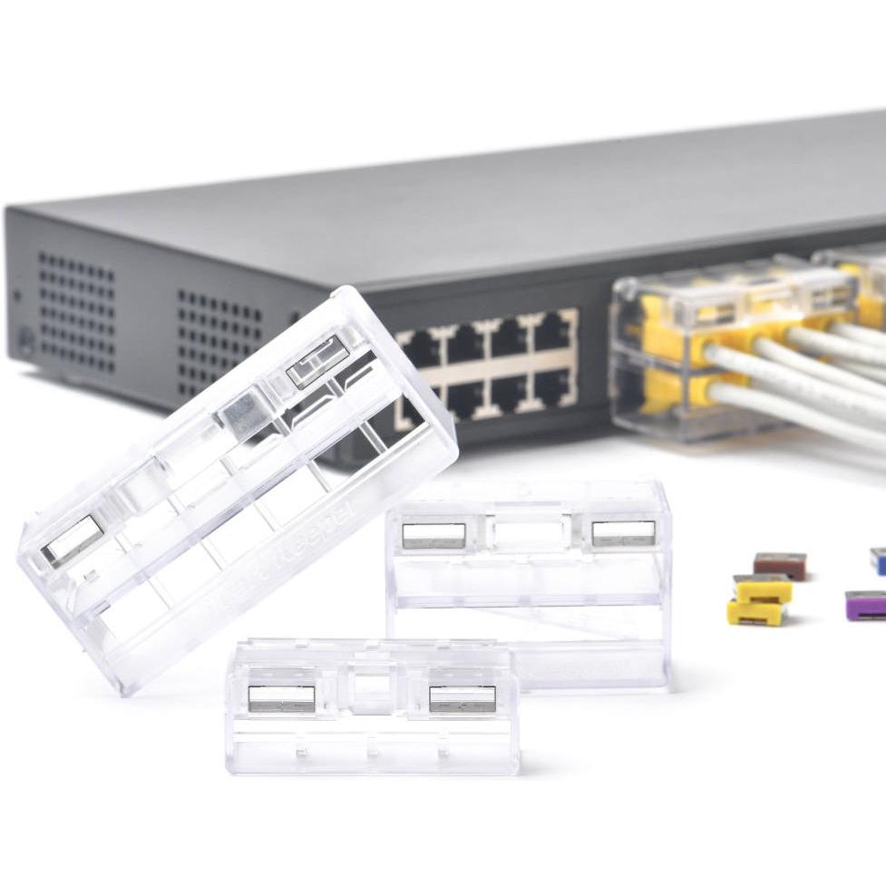 Thumbnail - Smart Keeper SmartKeeper Basic Network Module Port Lock 8P, Notebook Security, Transparent
