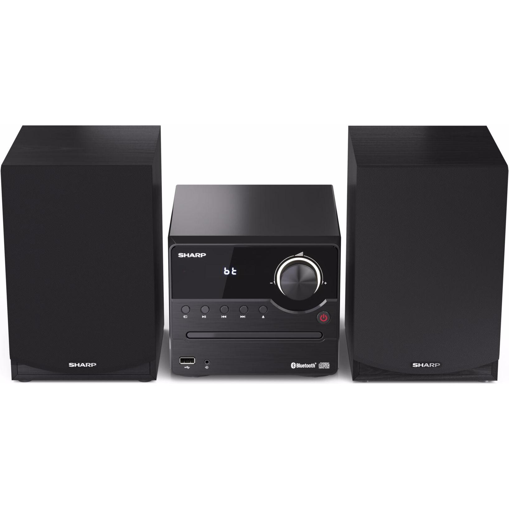 Thumbnail - Sharp XL-B512BK (Bluetooth, 2x 22 W), Stereoanlage, Schwarz