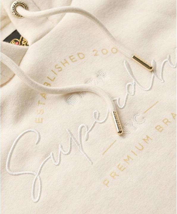 Image du produit Superdry Sweat à capuche et logo métallisé Luxe (XXS)