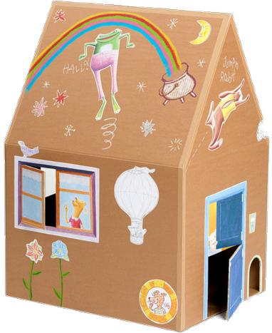 Produktbild Kartonhaus