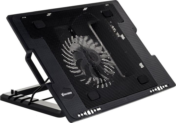 Vakoss LF-1860AL - 43,2 cm (17 pollici) - 1500 RPM - Nero - USB - 370 x 265 x 63 mm