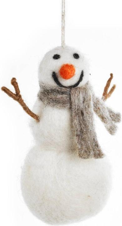 Actual product image Felt so good White tree decorations (1x)