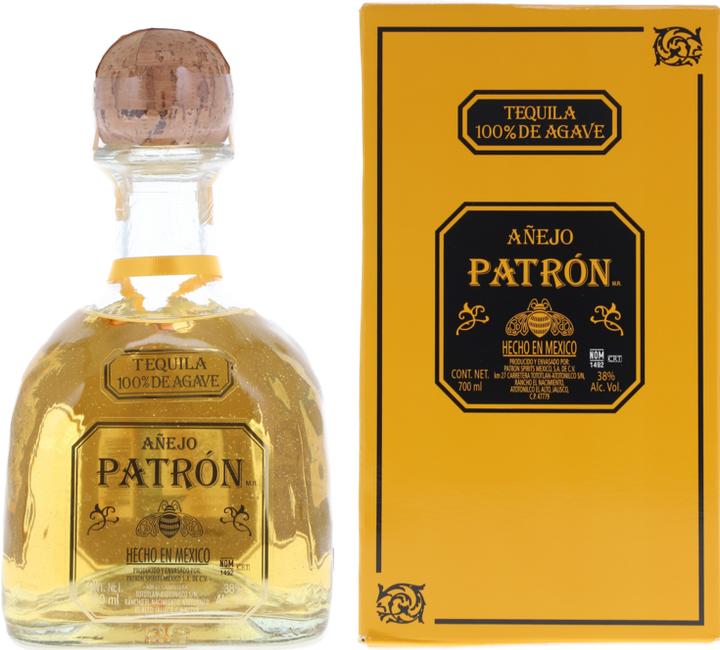 Actual product image Patrón Spirits Company patron anejo (1 x 70 cl)