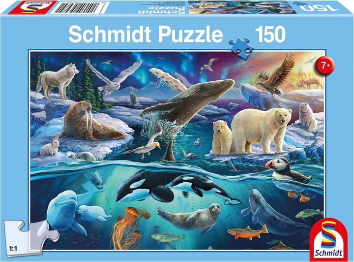 Produktbild Schmidt Spiele Tiere in der Arktis 150 Teile (150 Teile)