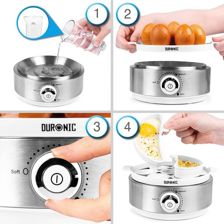 Produktbild Duronic Eierkocher für 7 Eier