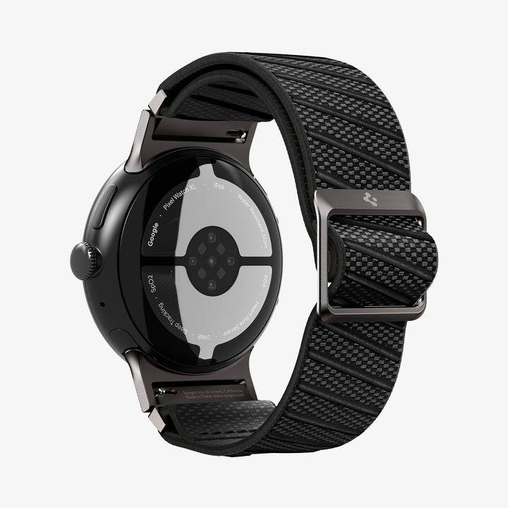 Actual product image Spigen Lite Fit X Band Google Pixel Watch 4/3/2/1 (41mm) Black (Nylon)