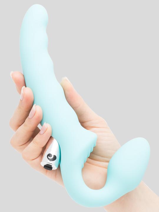 Actual product image Lovehoney Posable strapless strapon with vibration