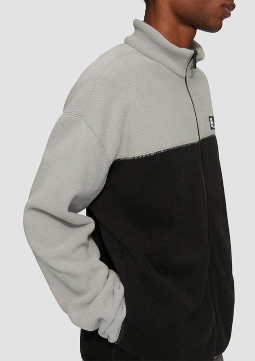 Image du produit S.Oliver Sweatshirt Jacke Fleecejacke mit Stehkragen (S)