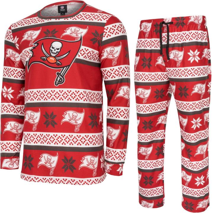 Produktbild Foco NFL Winter XMAS Pyjama Schlafanzug Tampa Bay Buccaneers - XL (XL)