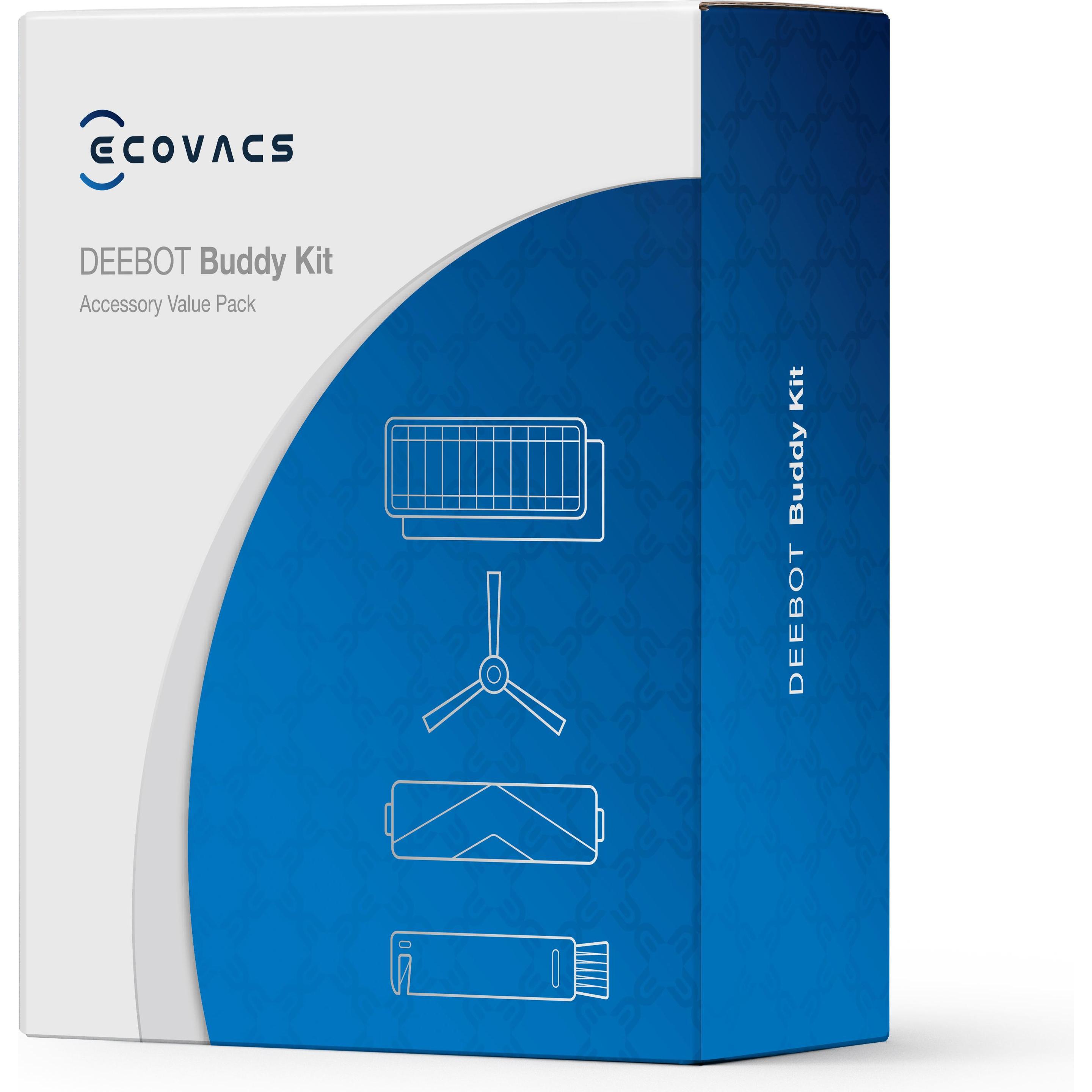 Thumbnail - Ecovacs DEEBOT T10 Familie Ersatzset - D-KT01-0022, Staubsauger Roboter Zubehör, Weiss
