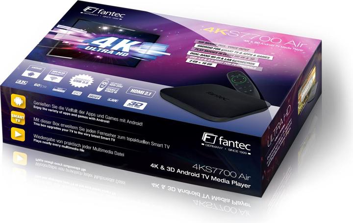 Produktbild Fantec 4KS7700Air (16 GB, Android 9.0 (Pie))