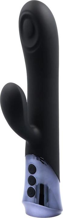 Produktbild Virgite Havana Wiederaufladbarer Silikonvibrator Mit Anschlagkaninchen Und Anschlagwelle