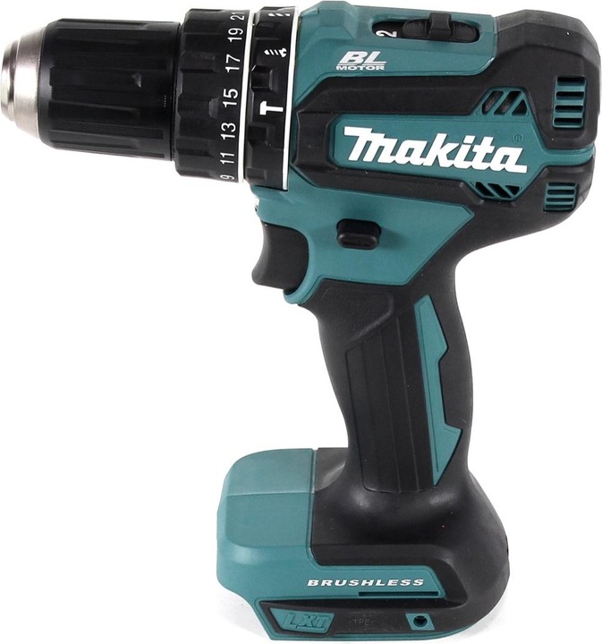 Actual product image Makita DHP 485 Z Battery impact drill 18 V 50 Nm brushless + bit set 31 pcs ( D-30667 ) (Rechargeable battery operated)