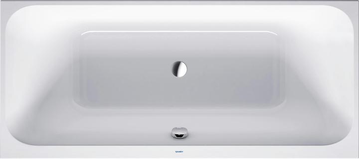 Produktbild Duravit Rechteckbadewanne Doppelbadewanne Happy D,2 80 x 180 cm wei glatt 700314000000000 (190 l, 180 cm, 80 cm)