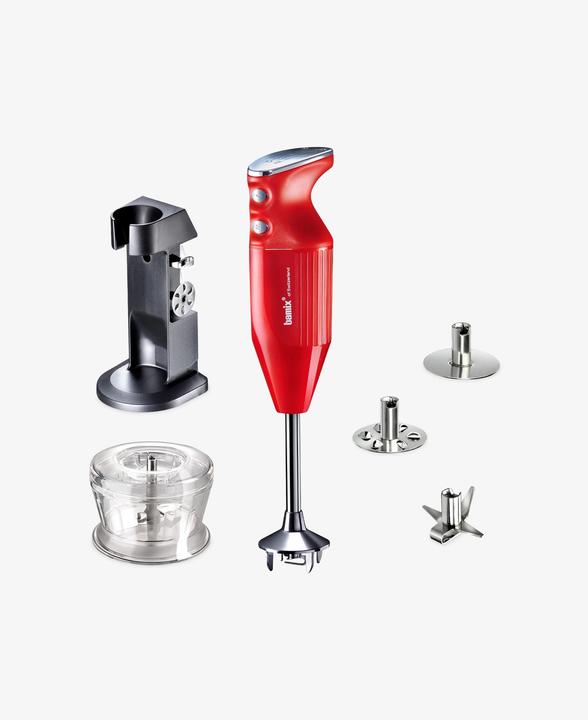 Produktbild Bamix Stabmixer 6tlg-Set Design-C rot