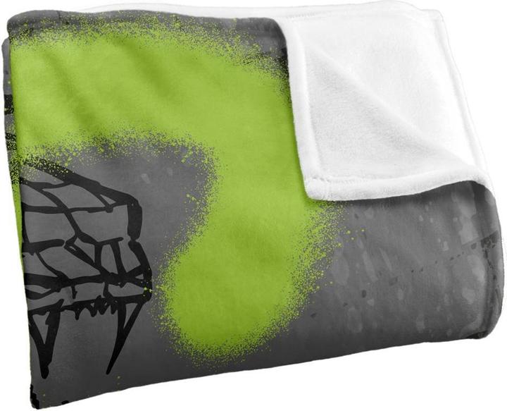 Produktbild Decke Slytherin Graffiti (152 x 127 cm)