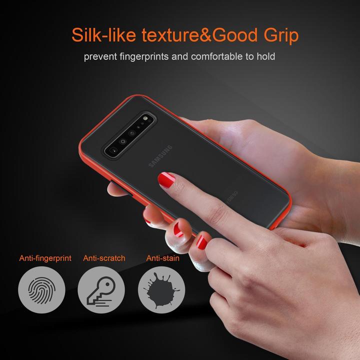 Productafbeelding Cadorabo Hybride matte hoes (Samsung Galaxy S10)