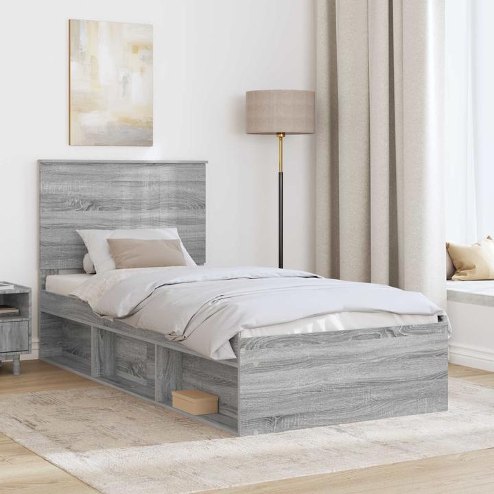 Image du produit vidaXL Moderner Bettrahmen (90 x 190 cm)