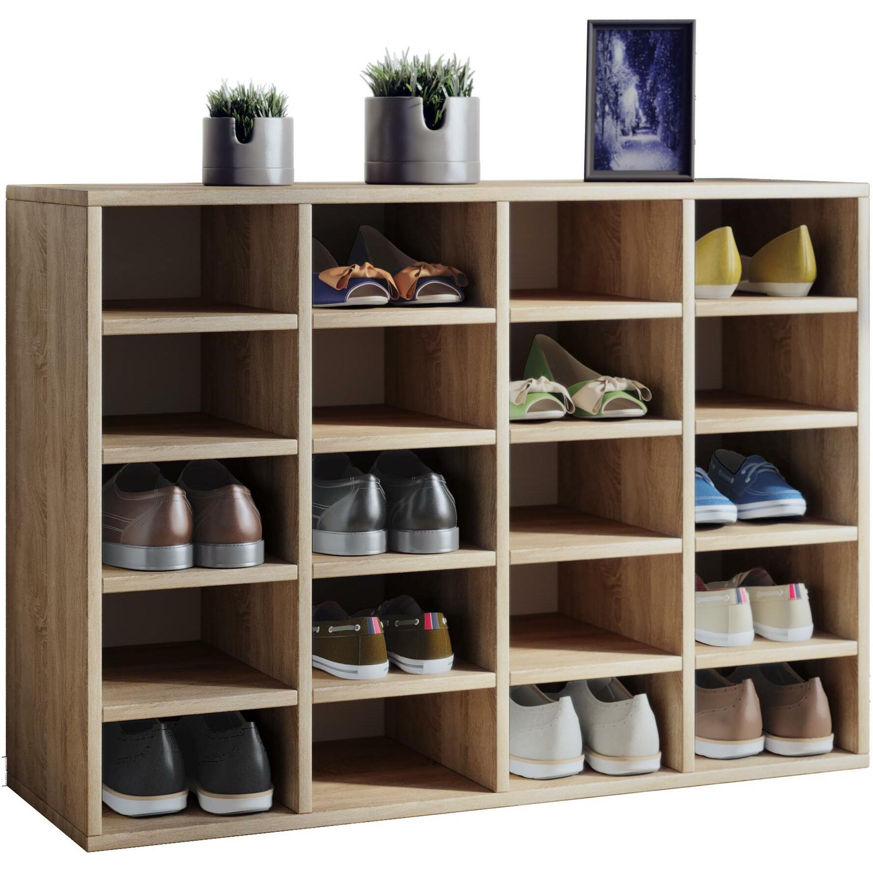 Ebuy24, Schuhschrank, Rey (92 x 33 x 67 cm)