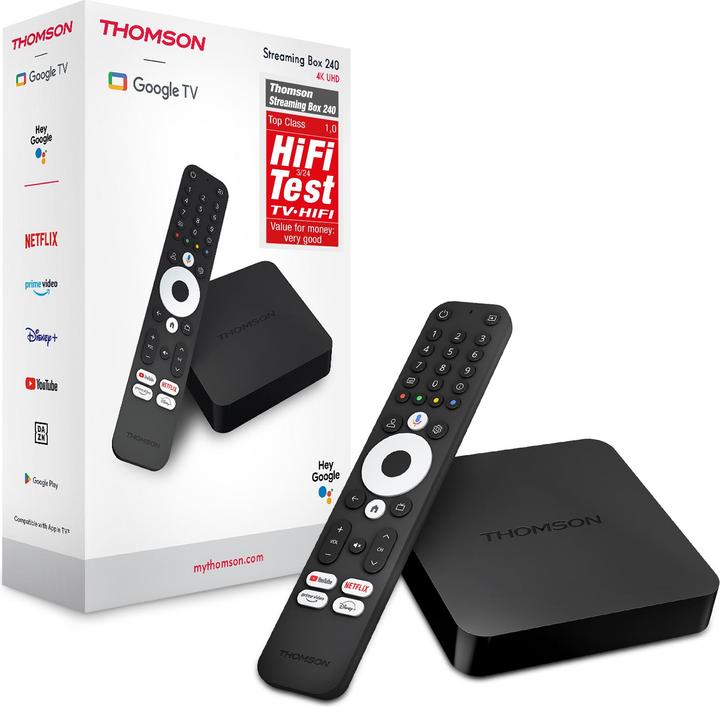 Actual product image Thomson Streaming Box: 4K (8 GB, Android 12)
