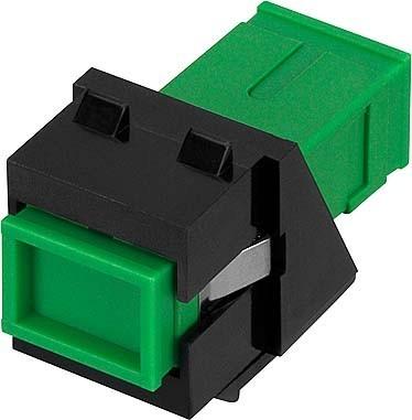 Produktbild Rutenbeck KMK-SC OS2 APC grün sw (Netzwerk Kupplung)