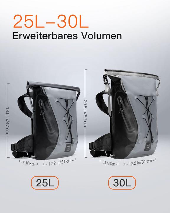 Image du produit Inateck Notebook-Rucksack BP06003 gray/black 25-30L (30 l)