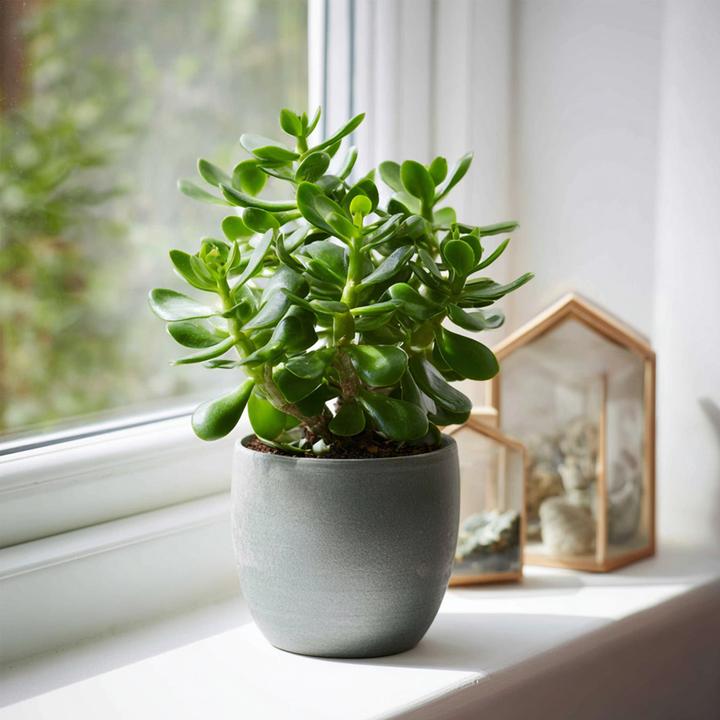 Image du produit Plant in a Box Crassula ovata 'Minor' - Glücksbäumchen (15 cm)